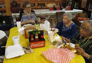 The Dixie Cafe has the family atmosphere that offers home cooked meals.