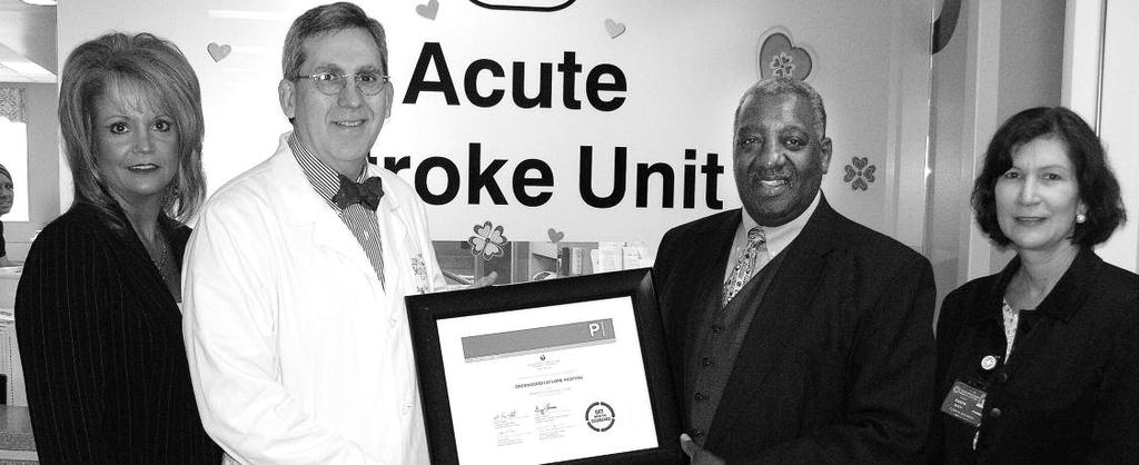 Acute Stroke Unit Earns Bronze Service Award Earl C. Coleman Jr.
