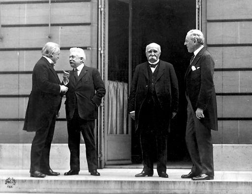 The War Ends Germans sign armistice (cease-fire) on 11/11/18 the Big Four leaders of the US, Great Britain, France, and Italy met in Paris The Fourteen Points 1. No more secret agreements 2.