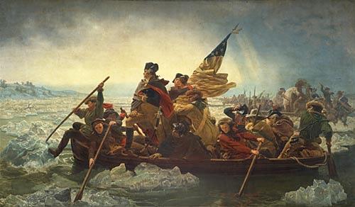 With the aid of Honeyman s information and his counter- intelligence, Washington crossed the Delaware