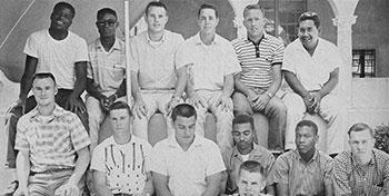 Eta Pi was one of the last fraternities to organize in 1959.