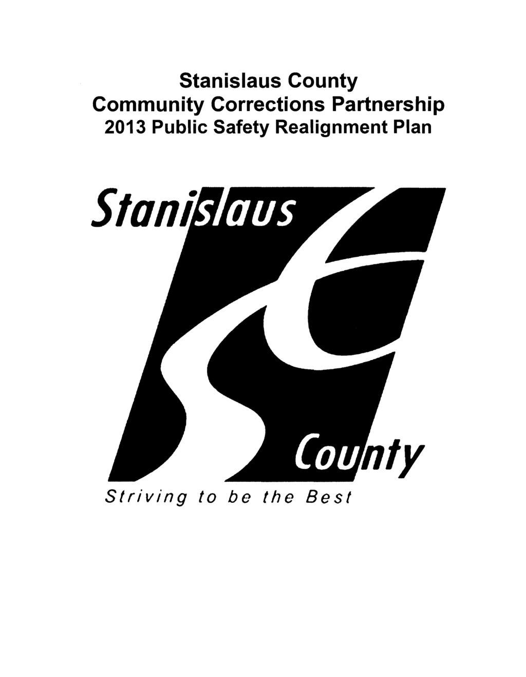 Stanislaus County Community Corrections Partnership 2013