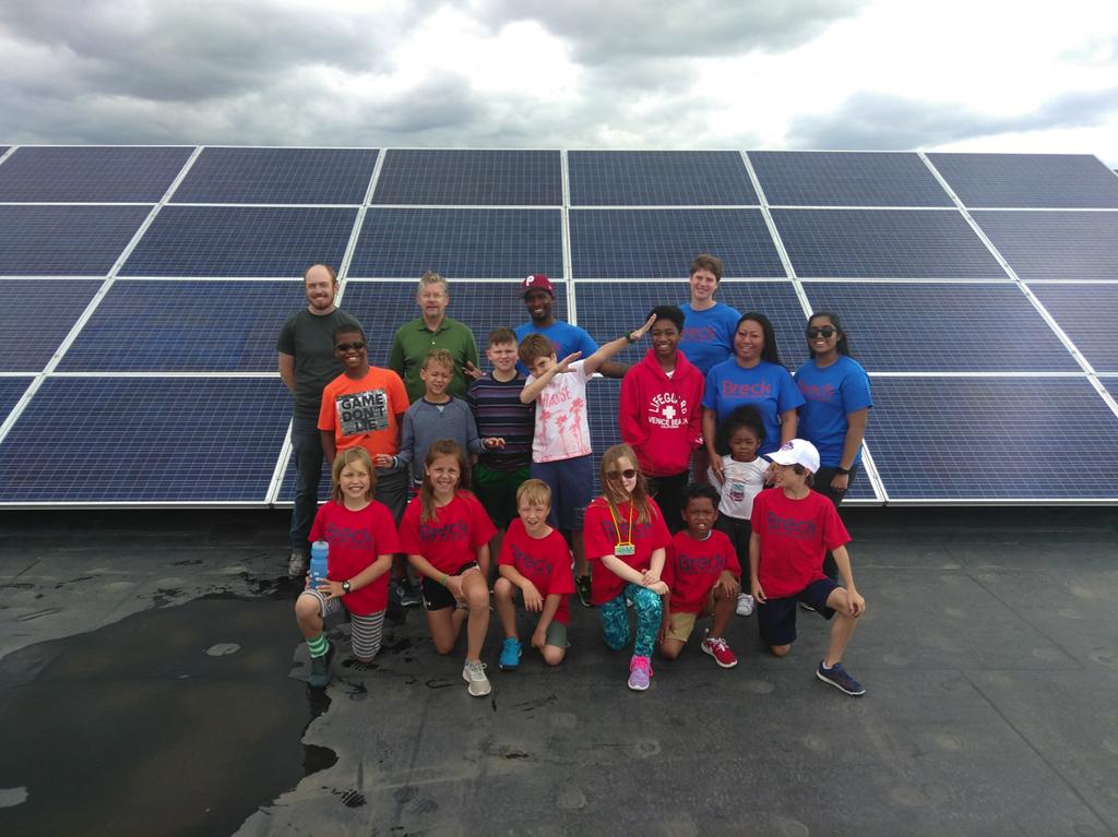 teaching initiative called Just Be Solar.