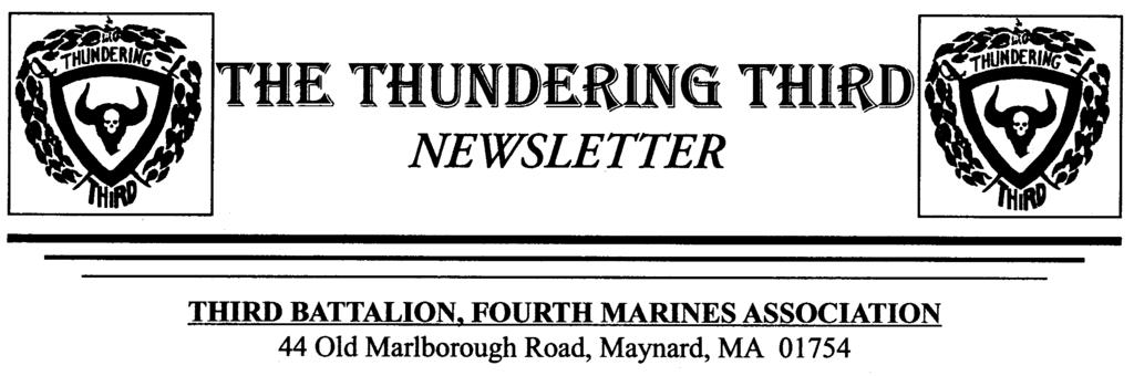 Dear Fellow 3/4 Marines: Letter from the President In mid-july, 3/4 returned to 29 Palms following it s second tour of duty in Iraq.