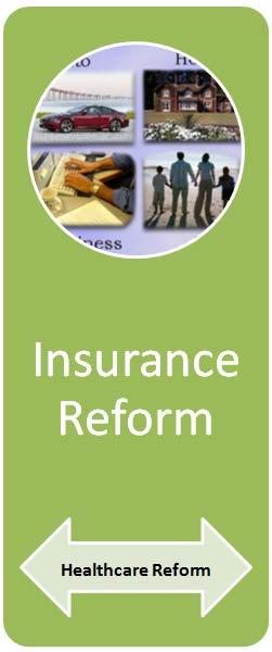 Insurance Reform Requires guaranteed issue and renewal Prohibits annual and lifetime limits Bans pre-existing condition exclusions Create essential benefits package that