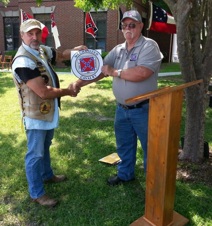 Pictures of the Confederate Memorial Day ceremonies in Sylvester Ga. And a picture of Capt.