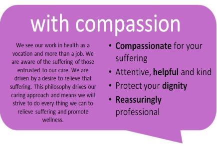 (District Health Boards) Health and Disability Commission Our Purpose, Values and Standards At the heart of Waitemata DHB is our