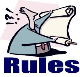 Rules-Cont d All chemicals (laboratory/household), cleaners, poisons, toxic substances (e.g. nail polish) Drugs or controlled substances; hazardous substances or devices (e.g. firearms) Dry ice or other sublimating solids (e.