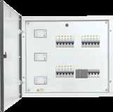 Phosphatised, powder coated with Busbar, neutral link, Earth Bar and Din Rail.