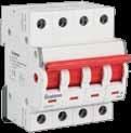 CODE 80A DCMFODPX080 660/- 100A DCMFODPX100 660/- 125A DCMFODPX125 725/- Higher Rating Isolator TP AC-22A, In accordance with