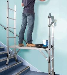 Safe use of ladders Combination ladders Following a recent fatal accident investigation, HSE is strongly advising all duty holders and users of combination ladders to ensure that they: carry out