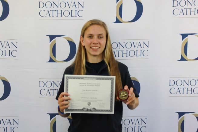The Frederick Douglass and Susan B. Anthony Award recognizes a student who excels in the Humanities and Social Sciences.