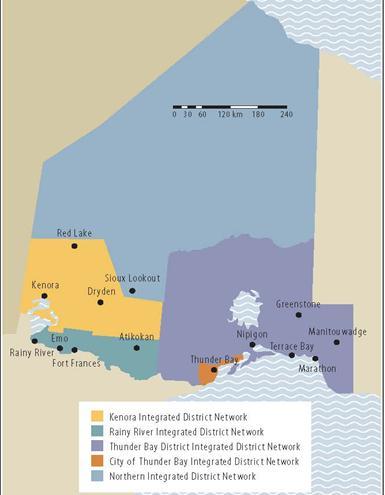 Osnaburgh 63A and Ojibway Nation of Saugeen (Savant Lake) will move to the Northern IDN.
