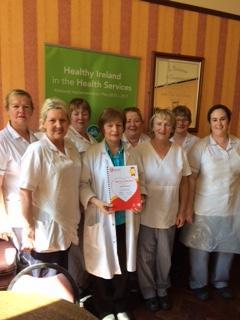 Catering Staff in PUH achieved the highest standard of the Happy Heart Healthy Eating Award which is the Gold Level Action 4.