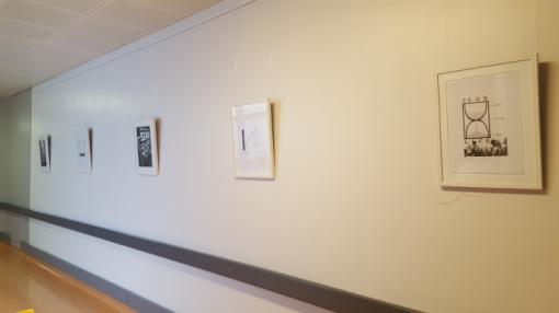 TIME by Finbar247 - TIME the installation which marked Mental Health Week 2015 was a huge success and in 2016, displayed prints of the work in Merlin Park University