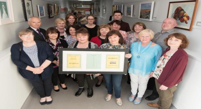 Roscommon University Hosptial Arts - Roscommon University Hosptial launched the RUH Arts Committee under the Healthy Ireland umbrella in December 2016 after several