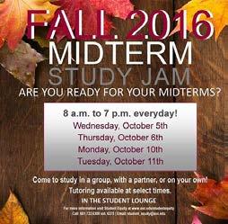 Come Join Student Equity with their Fall 2016 Events.