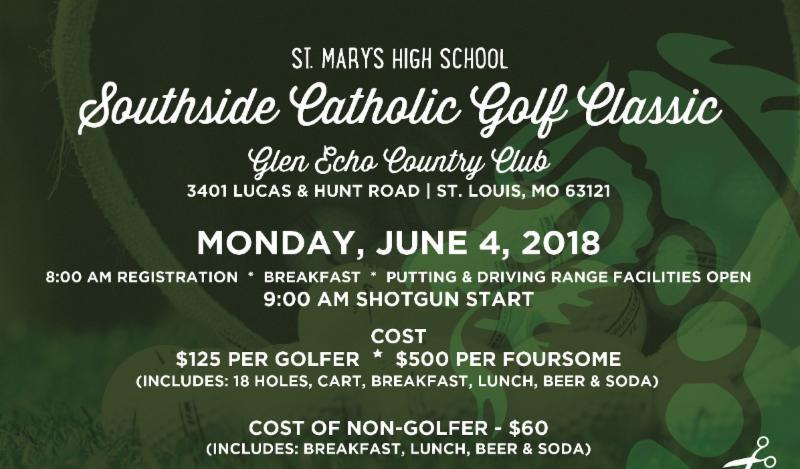 Reserve your foursome now for the Southside Catholic Golf Classic!