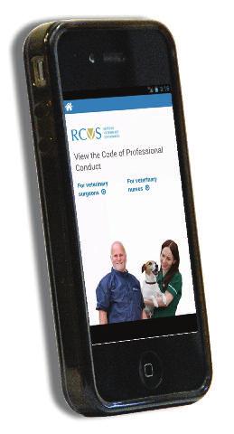 Code in your pocket Our new app makes the Code and guidance easy to access We now have a free app for the Code of Professional Conduct (covering the Codes for both VNs and vets), which can be