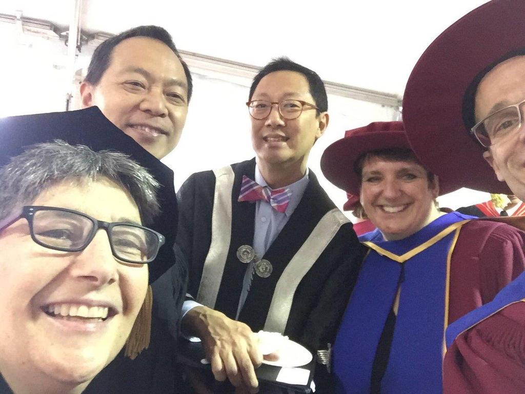 And, finally, who could resist the chance to get a selfie with @ubcprez?