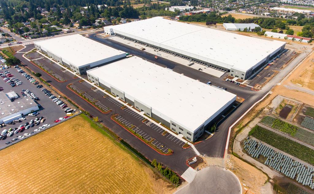 NEW 3 BUILDING PORLAND, OR MERO LOGISICS PARK DESIGNED FOR HE 21S CENURY & BUIL FOR FLEXIBILIY Strategically-located regional logistics park designed to serve the needs of distribution and industrial