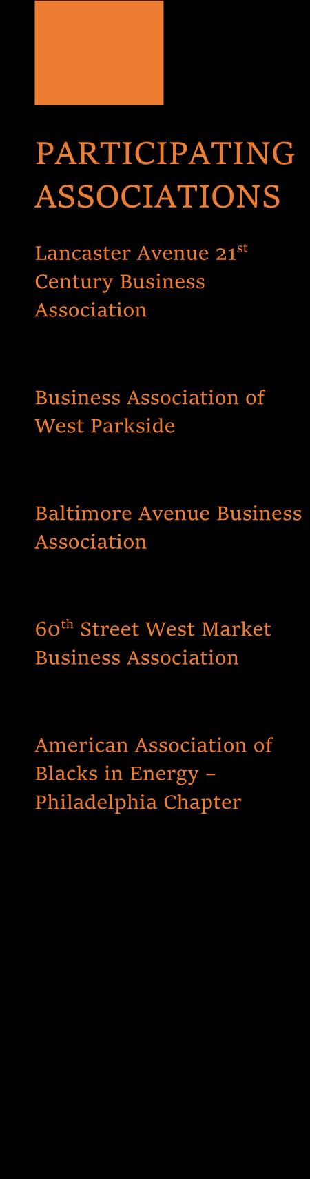 Letter from the President Dear Stakeholders of the West Philadelphia Community, Since August of 2015, under the banner of the West Philadelphia Corridor Collaborative, I have engaged with businesses