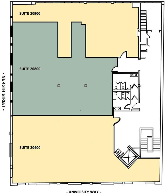 first floor second floor floor plans Suite SF Tenant 10000 826 Capitol