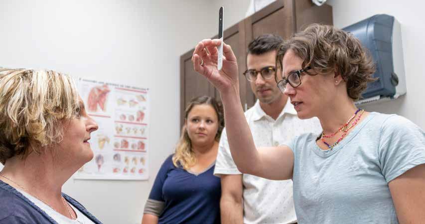 WORKING BETTER TOGETHER A group of researchers at the Northern Ontario School of Medicine is studying the dynamics of concussion management in interprofessional team settings.