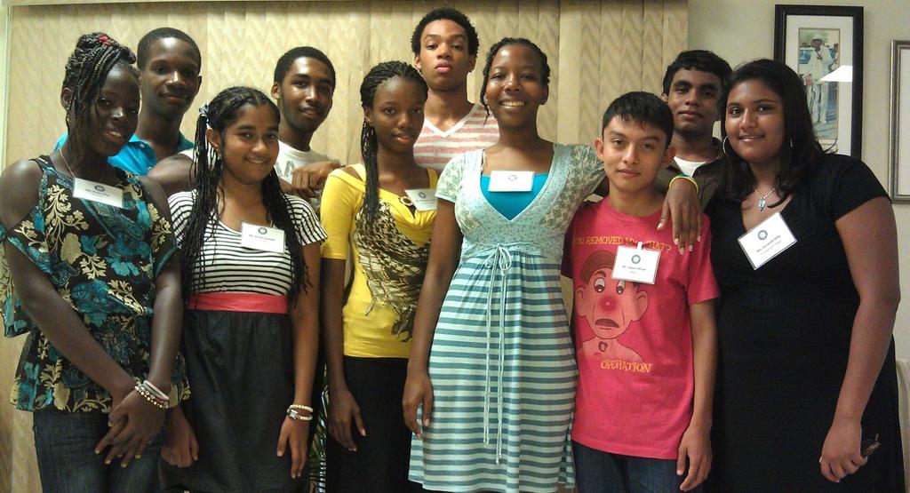 SPISE Students Students (ages 15 17) from Barbados, Belize,