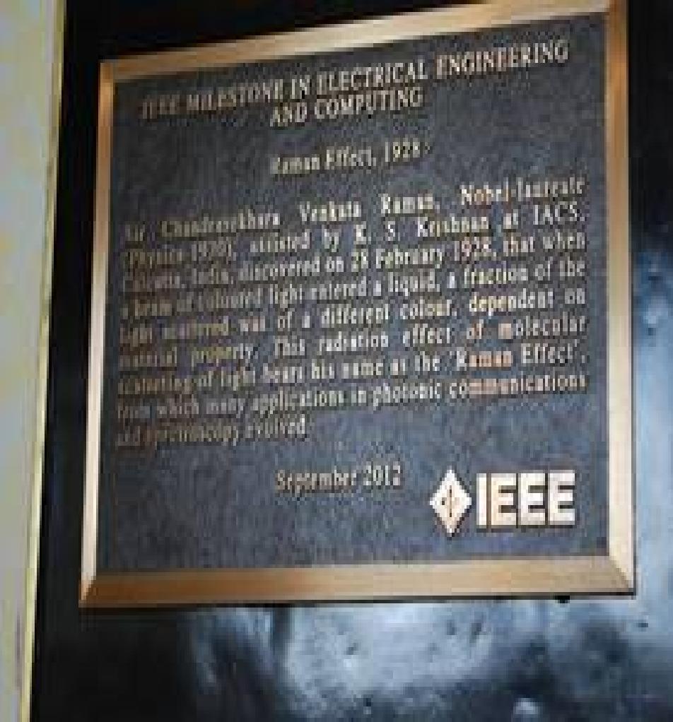 Peter Staecker, IEEE President Elect, which was then installed at an important location within the IACS campus. In this enthralling program, Prof.