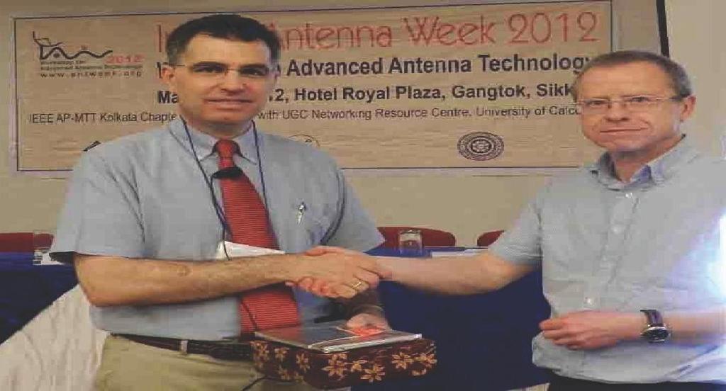 An important topic, Materials for Microwave and Antennas, was another important addition to this work- shop. This was addressed by Dr. M. T. Sebastian, Head of Material Division of NIIT-CSIR, Tiruvananthapuram, India.