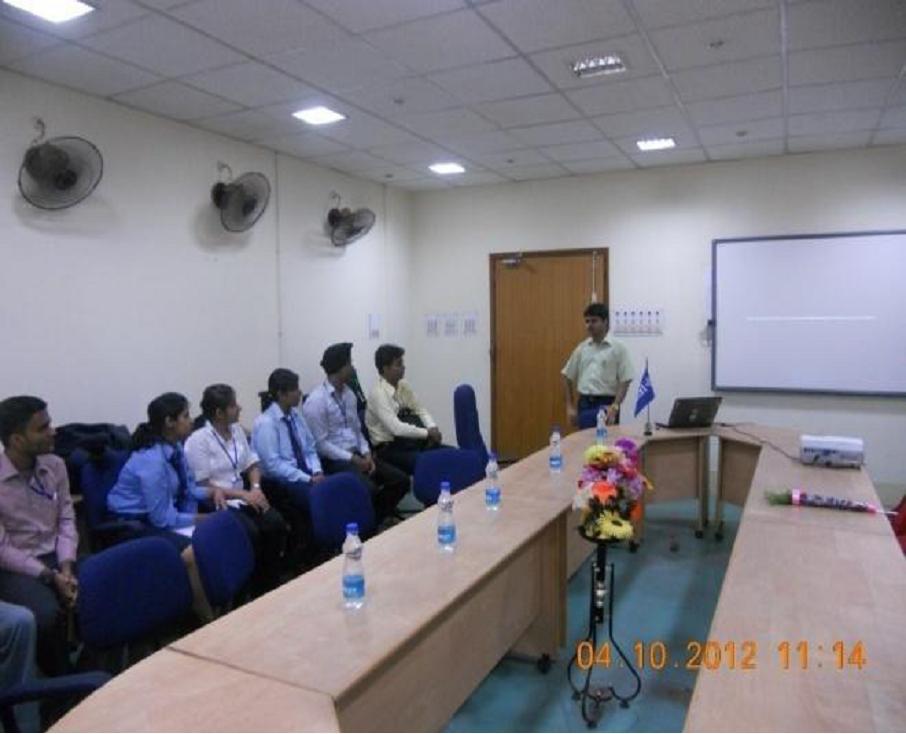 Mr. Sayan Chatterjee, JU SB Counsellor delivering his speech Invited lecture by Prof.