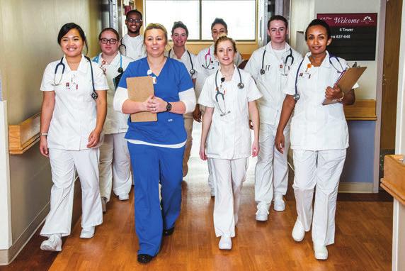 Bachelor of Science in Nursing (BSN) Traditional Four-Year Program _ two campuses Online RN-BSN Completion Program Advanced Placement Program (APP) Second Degree Accelerated Program (SDAP) Master of