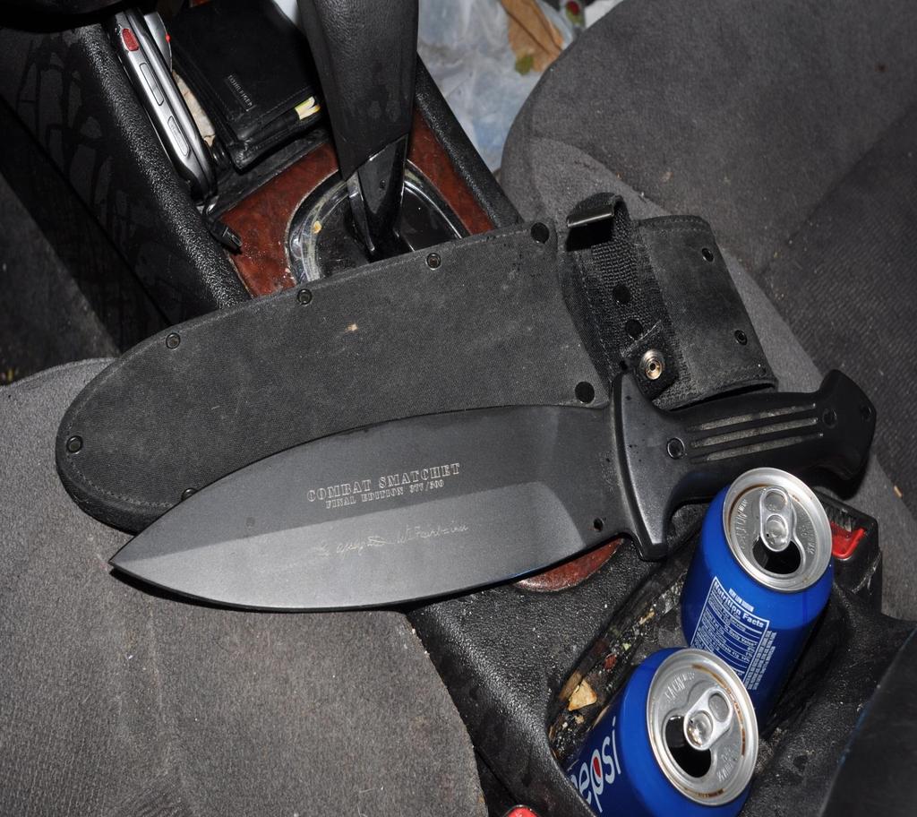 Photo of knife found
