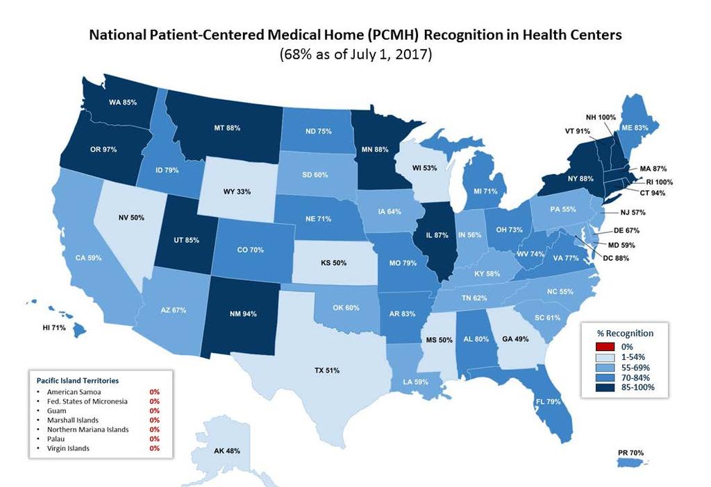 Patient-Centered Medical Home (PCMH) Key Elements of Practice Transformation Enhance team-based care Enable access to care Advance