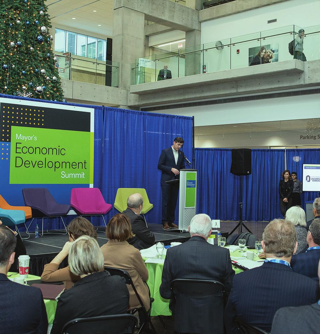 Mayor s Economic Development Summit Over the last ten years, Edmonton s