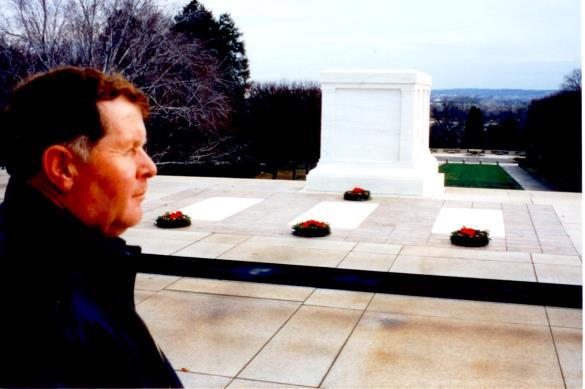 It was a trip he would never forget, and Arlington National Cemetery made an indelible impression.