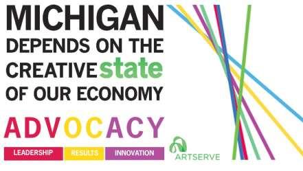 CREATIVE STATE MI MAKES THE CASE Creative State MI designed as the source for research on MI s nonprofit and for profit creative industries January 2012 report -- MI CDP and