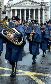 A FOCUS ON THE CITY The City of London Reserve Forces and Cadets Association plays a significant role in maintaining the historic close ties between the City of London and the Armed Forces.