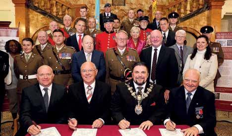 Organisations are asked to demonstrate their support for that national promise by signing their own Covenant to uphold the principles that: No member of the Armed Forces Community should face