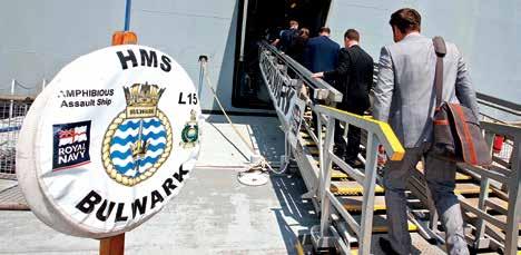 Employers visiting HMS BULWARK. Training There are opportunities to attend unit training exercises both in the UK and abroad.