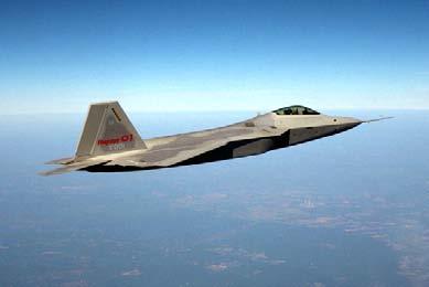 Decreased Funding / Terminated Programs F-22 Raptor Expensive program to be replaced with the JSF Halt production at the 187 already requested About 125,000 lbs.