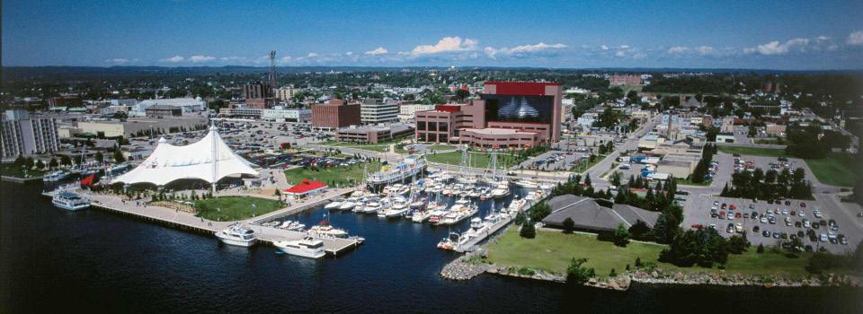 The City Sault Ste. Marie Sault Ste. Marie, originally called Baawitigong, meaning place of the rapids, is a city on the St. Mary s River in Ontario, Canada, close to the US-Canada border.