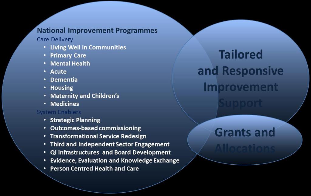 Overview of the ihub Healthcare Improvement Scotland s ihub was launched on 1 st April 2016 and provides support for the redesign and continuous improvement of health and social care services.