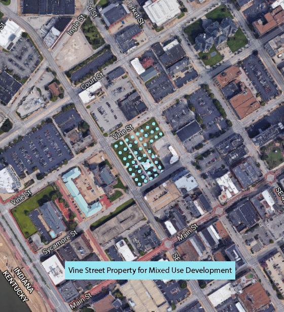 Request for Proposals Mixed Use Development on Second & Vine Streets Proposals will be accepted by the City of Evansville, Department of Metropolitan Development, 306 Civic Center Complex, 1 NW