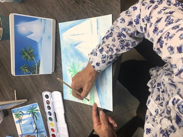 Memories in the Making, the signature art program of Alzheimer s Orange County (ALZOC), was created to provide a meaningful activity for persons with