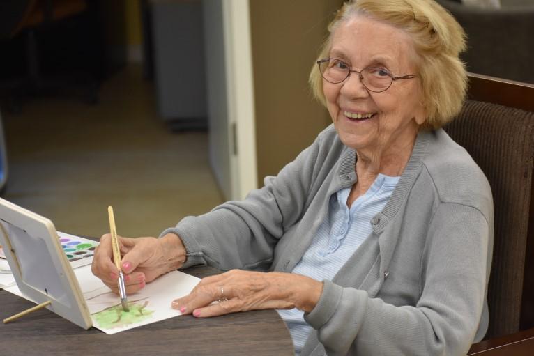 hobbies and passions. Currently, classes are offered at adult day centers and memory care communities.
