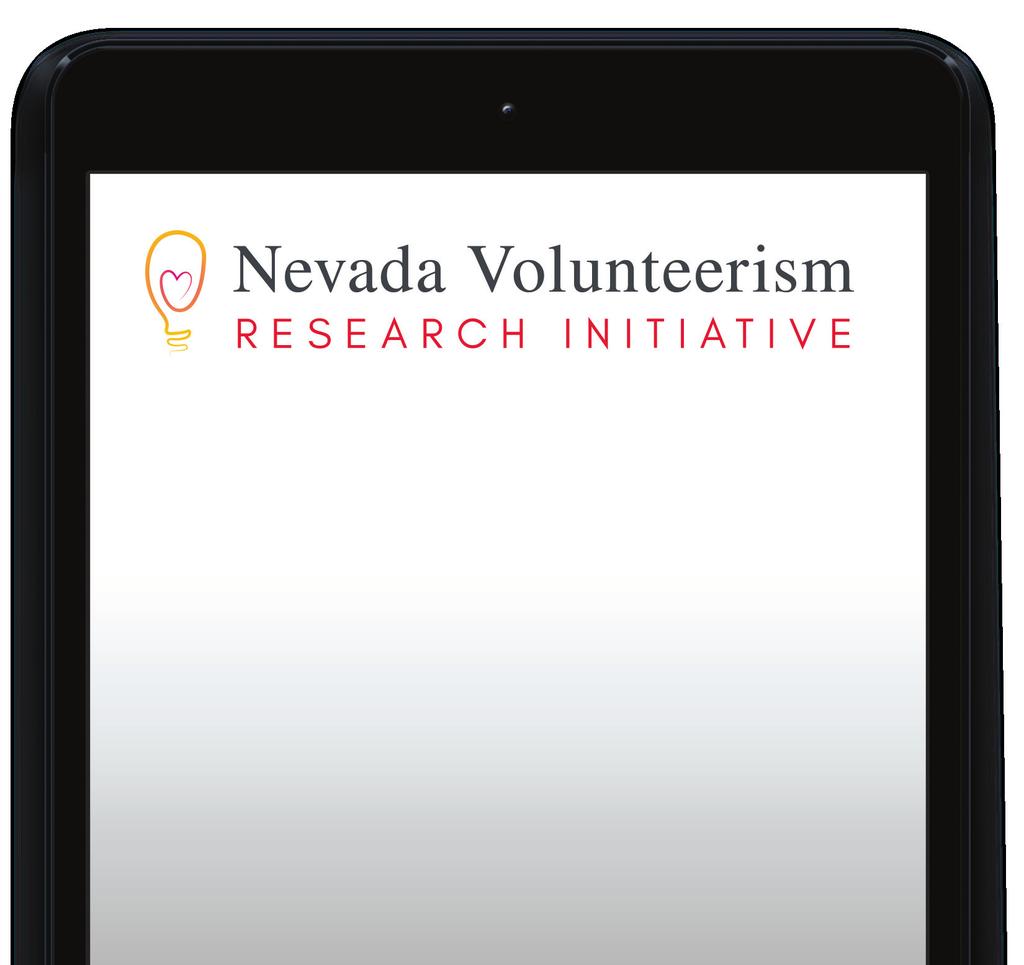 Introduction According to U.S. Census data, Nevada s volunteer participation rate (20.7%) is one of the lowest in the nation, and we are currently ranked 49th in the country.