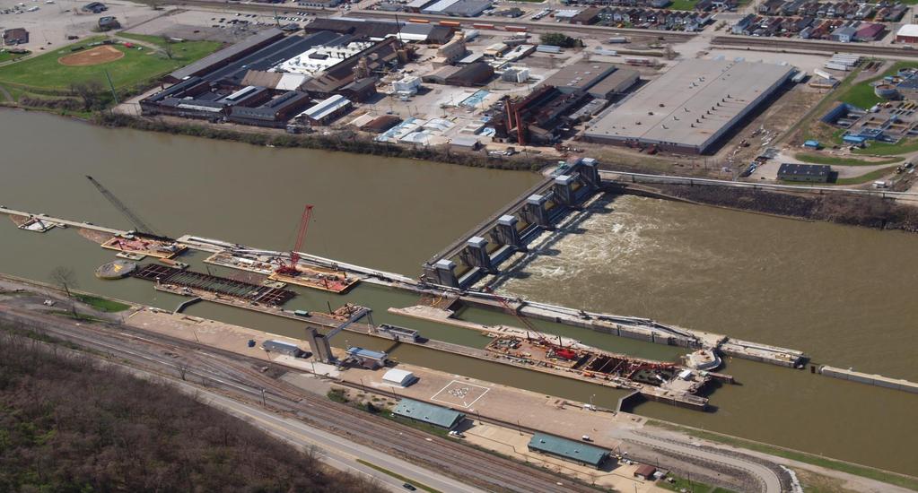 Discussion Aerial view of Charleroi Lock