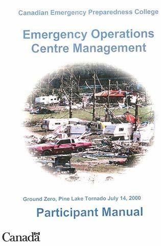 Emergency Management Program PROGRAM ACTIVITIES 2005/06 Canadian Emergency Preparedness